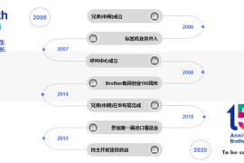 兄弟(中国)发布成立15周年纪念Logo