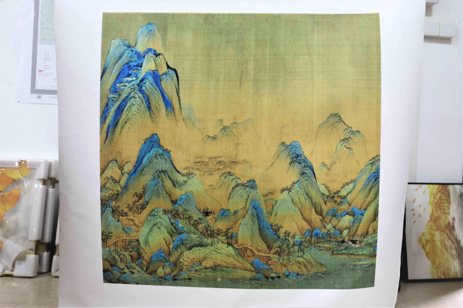 7. 使用imagePROGRAF PRO系列在油画布介质上打印的千里江山图.JPG