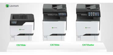 Lexmark 利盟推出新品A4幅面中型工作组级彩色单功能及多功能激光打印机
