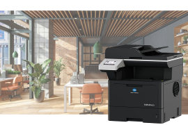 柯尼卡美能达发布A4高速黑白多功能一体机