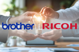 理光与兄弟达成战略合作 拓展A4打印版图