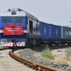 天津自贸区首开铁水联运中欧班列