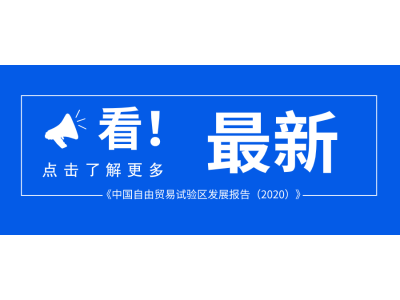 《中国自由贸易试验区发展报告（2020）》发布